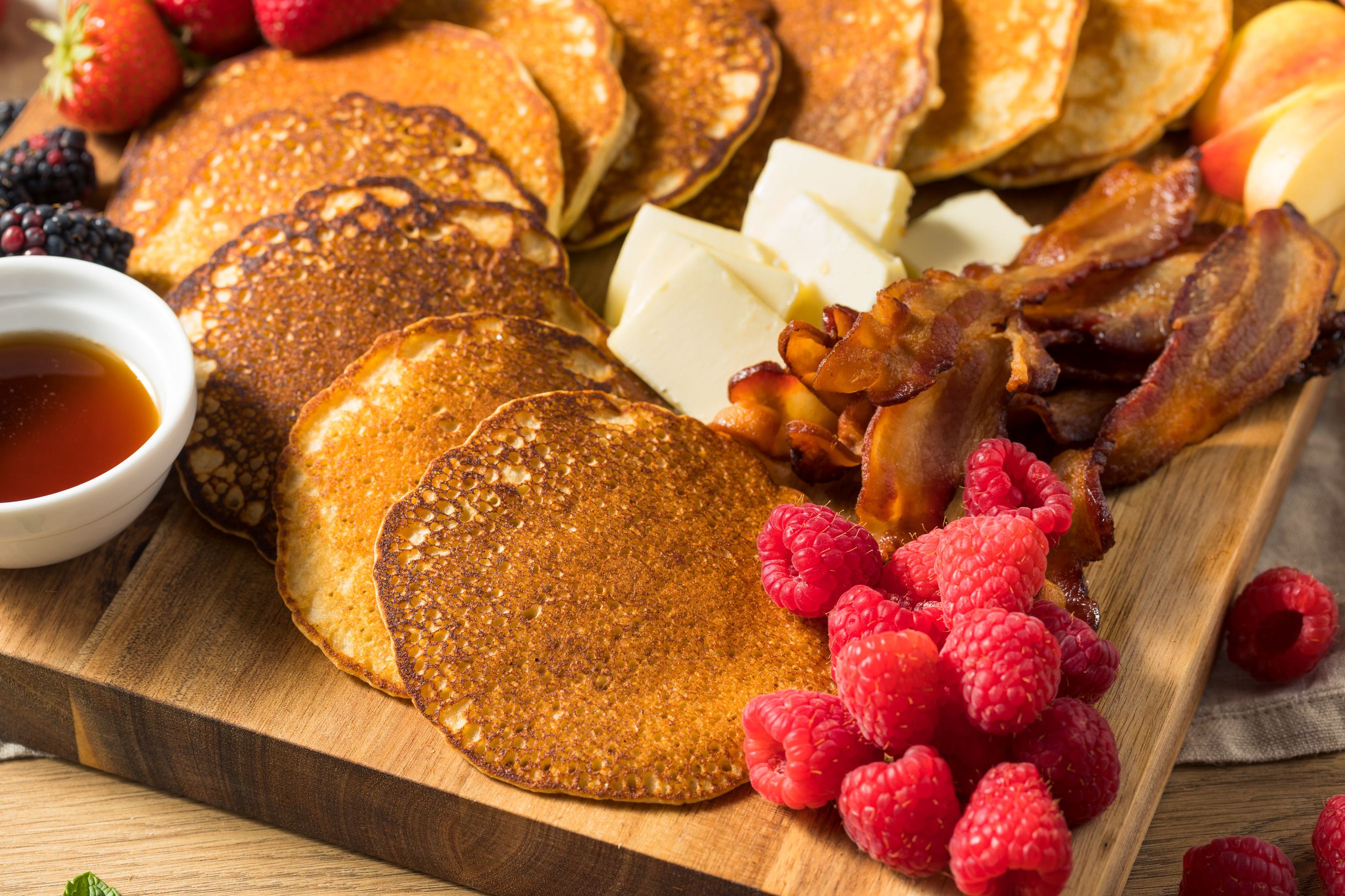 Homemade Pancake Charcuterie Board